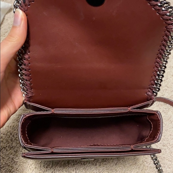 Stella McCartney Burgundy Crossbody Bag - Picture 4 of 5